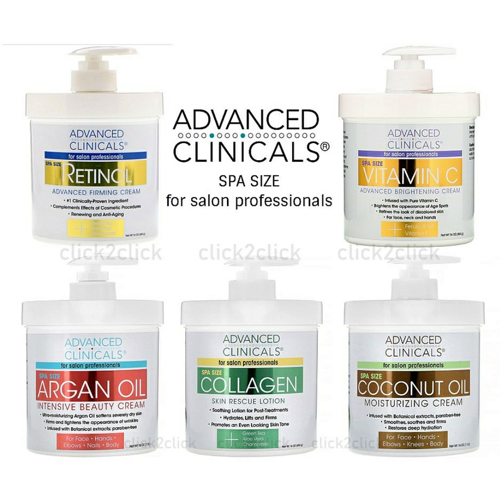 Advanced Clinicals Spa Size Solutions